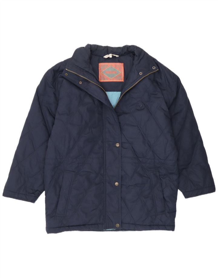 Brugi Veste matelassée coupe ample pour femme IT 44 Bleu marine moyen Polyamide