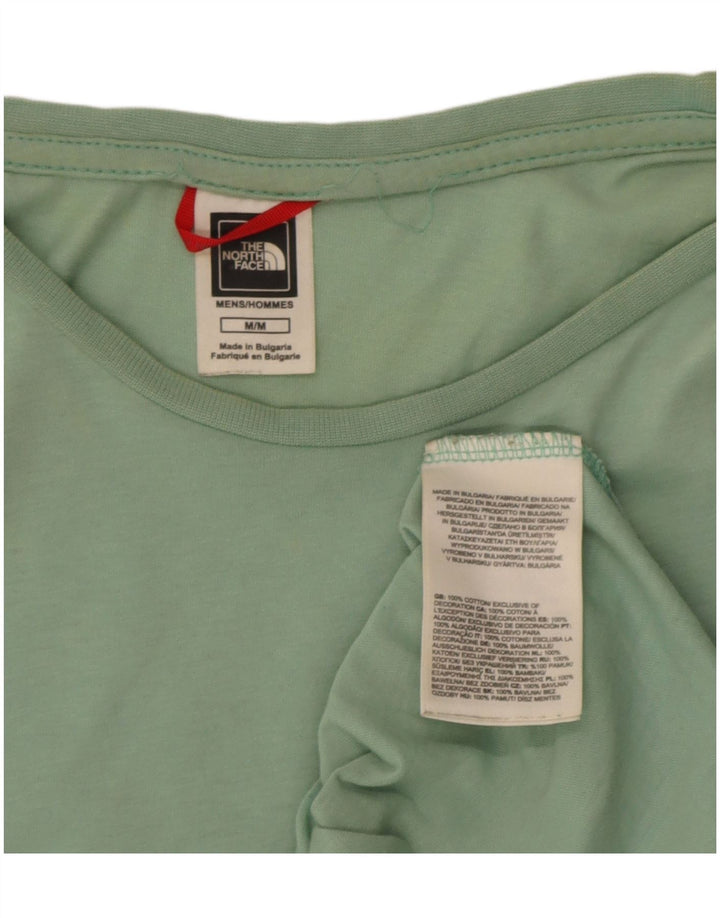 The North Face T-Shirt Homme Vert Moyen Coton