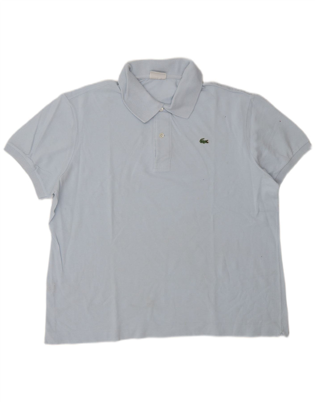 LACOSTE Polo Homme Taille 6 XL Bleu Coton