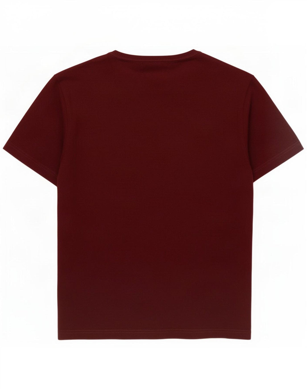 Penguin T-Shirt Homme Haut Petit Coton Bordeaux