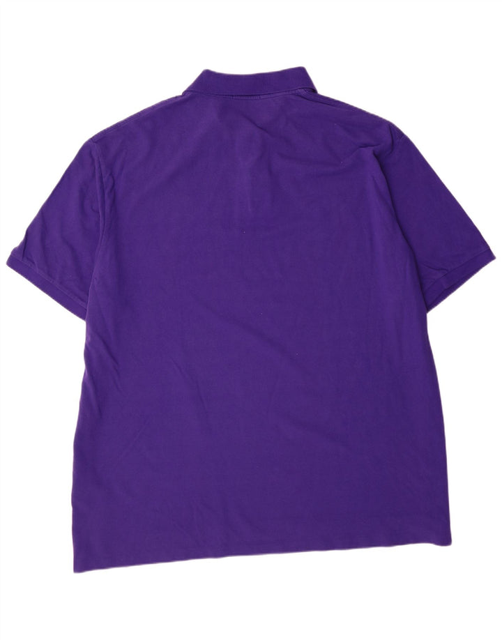 POLO RALPH LAUREN Polo Homme 3XL Violet Coton