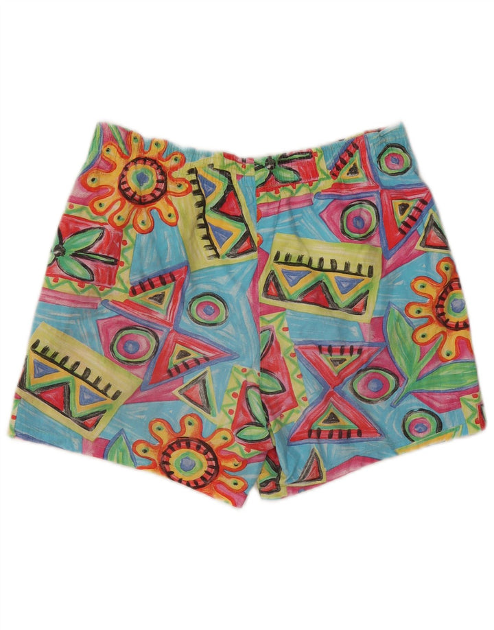 Sergio Tacchini Short de Sport Homme IT 48 Moyen Multicolore Géométrique