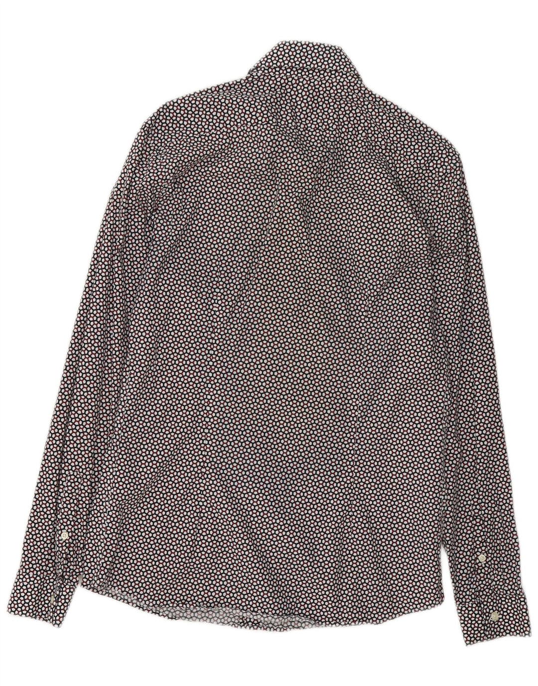Reiss Chemise Slim Fit Coton Géométrique Multicolore Moyen Homme