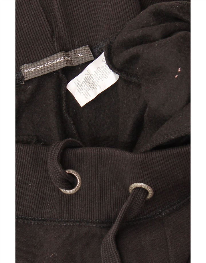 FRENCH CONNECTION Pantalon de Survêtement Homme Joggers XL Noir Coton