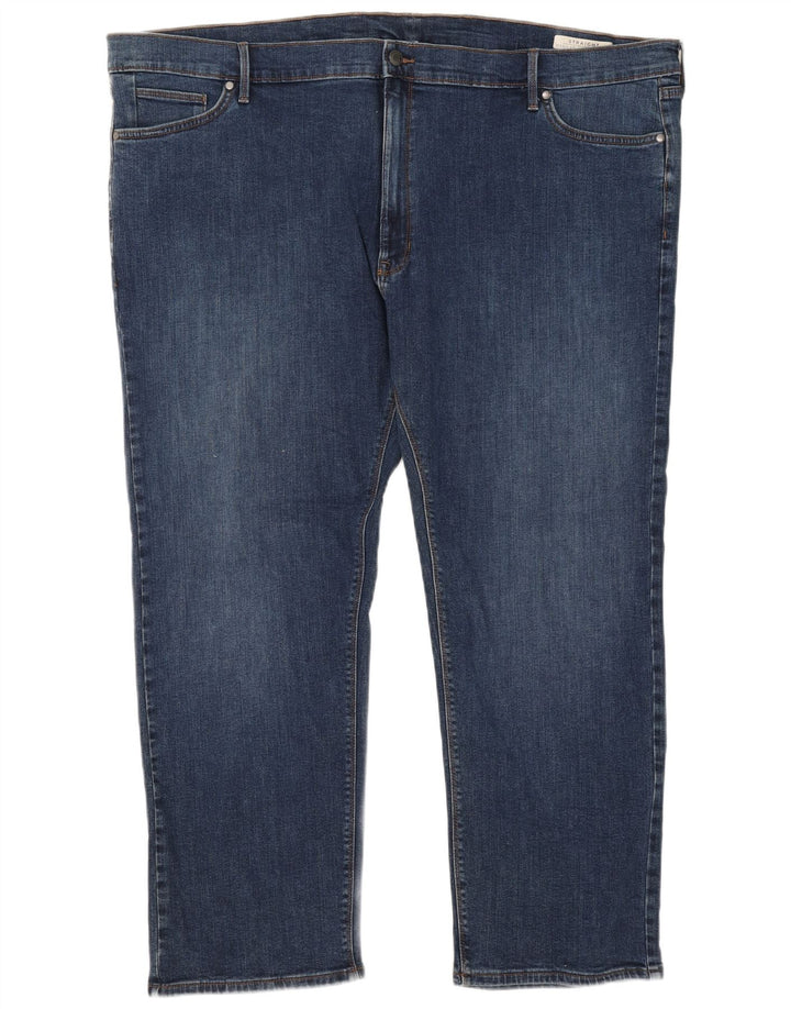 Marks & Spencer Jean droit homme W50 L29 bleu coton