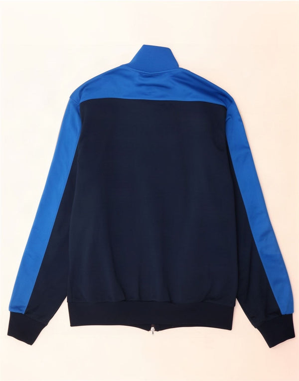 Adidas Veste de survêtement pour homme UK 42/44 Large Bleu marine Colourblock