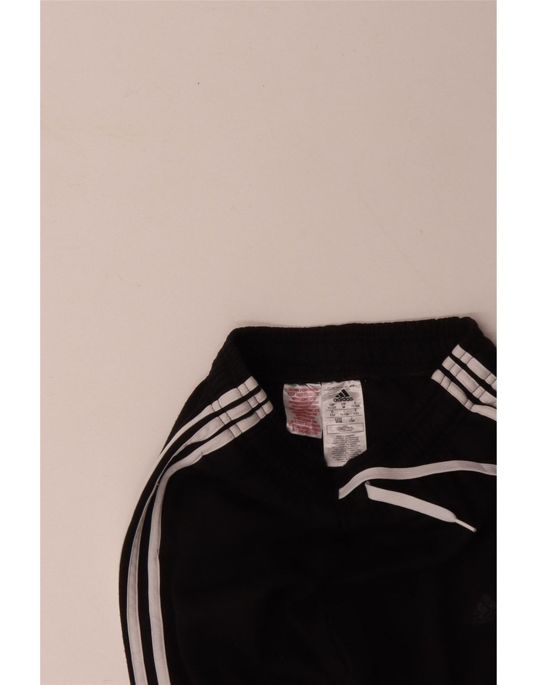 ADIDAS Pantalon de Survêtement Garçon Joggers 11-12 ans Noir Coton