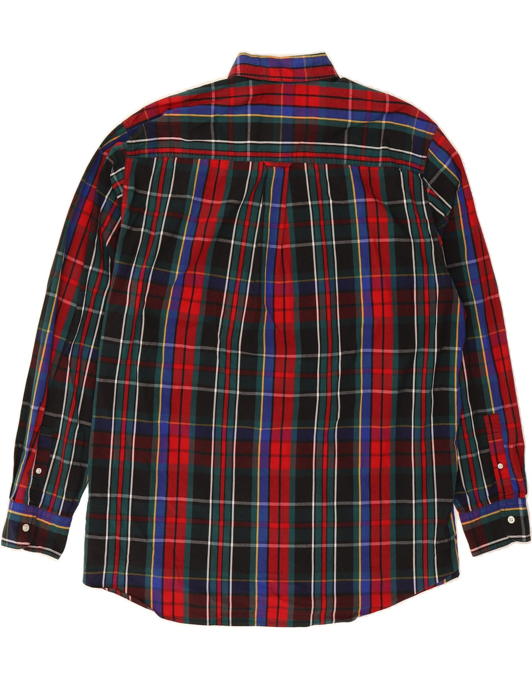 CHAPS Mens Big & Tall Shirt 2XL Multicoloured Check Cotton Vintage Chaps and Second-Hand Chaps from Messina Hembry 