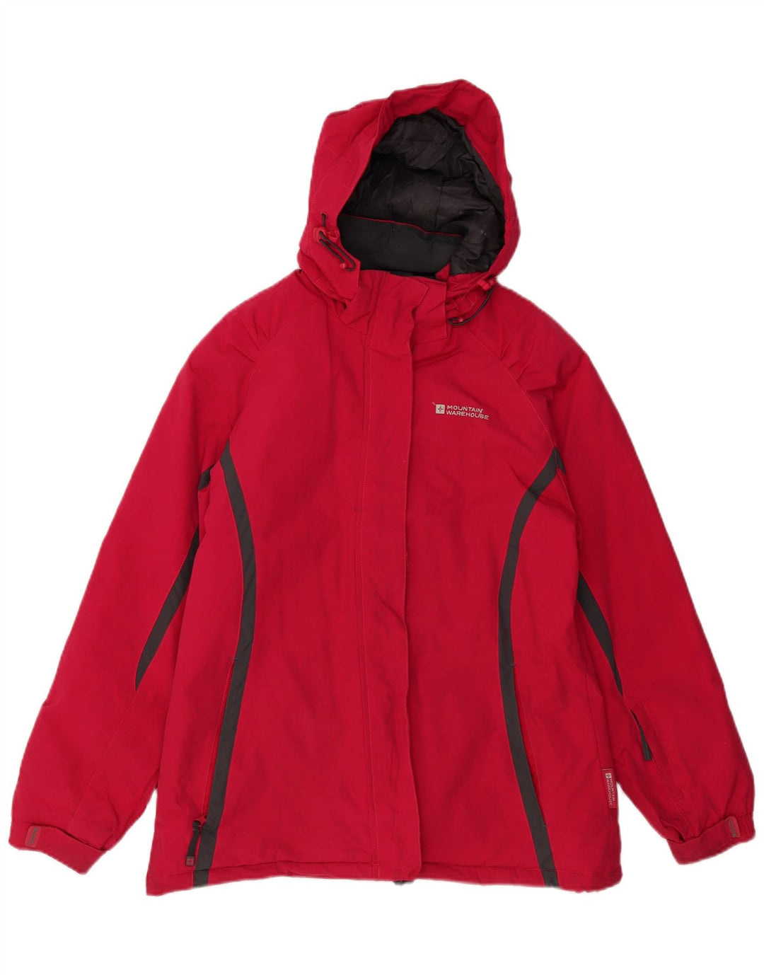 MOUNTAIN WAREHOUSE Veste coupe-vent pour femme UK 14 Large Red Colourblock