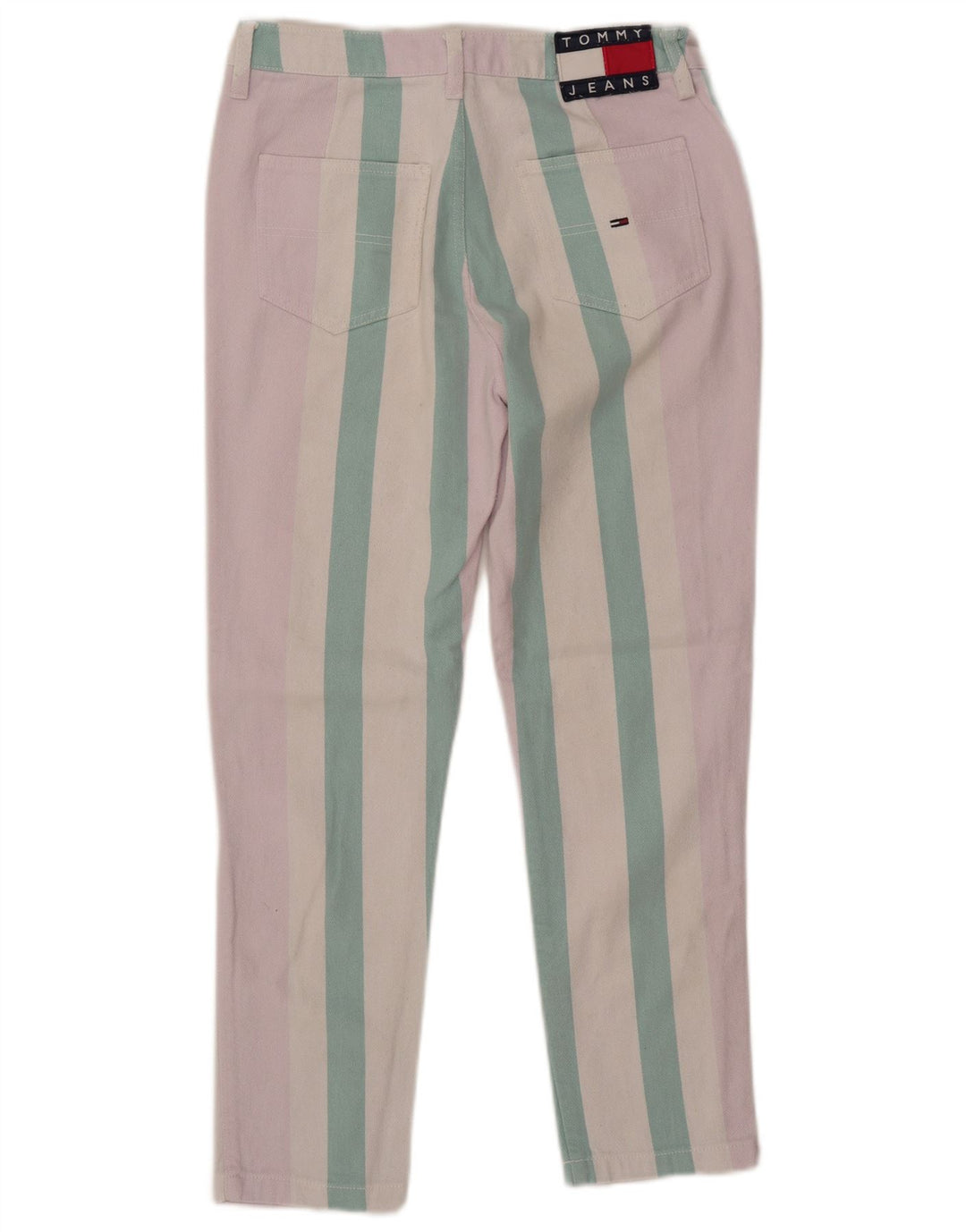 TOMMY HILFIGER Jean Court Izzy Taille Haute Femme W26 L26 Multicolore