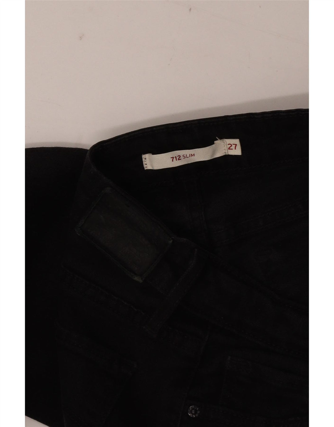 LEVI'S Jean Slim 712 Femme W27 L28 Noir