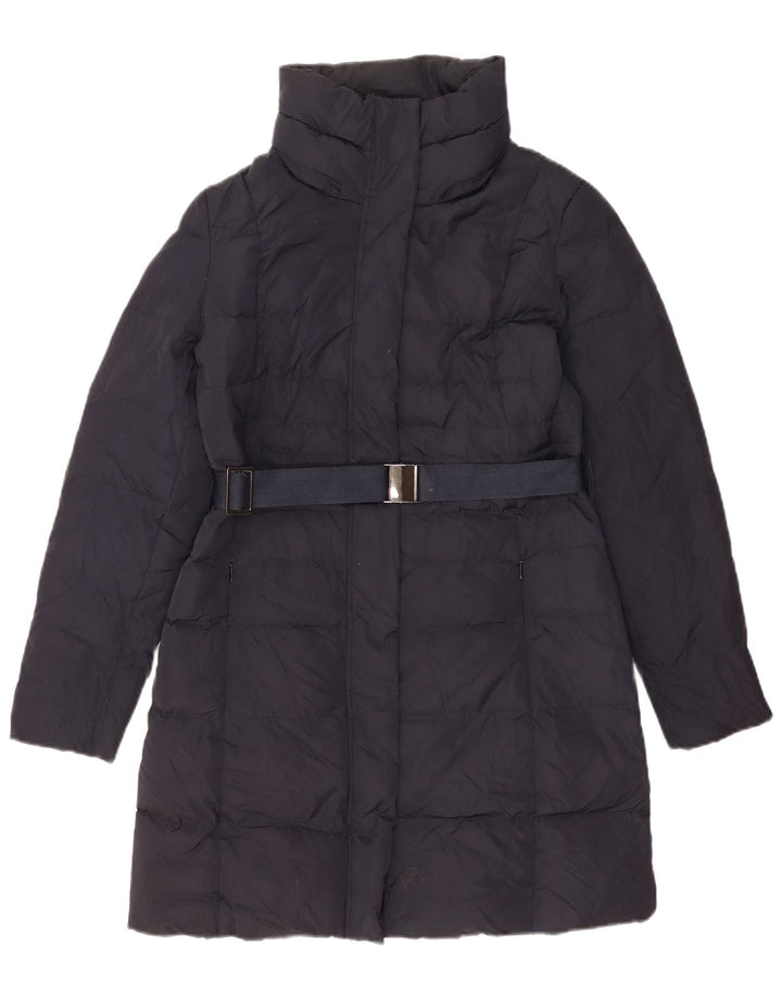 Phase Eight Manteau rembourré pour femme UK 12 Medium Bleu Marine Polyester