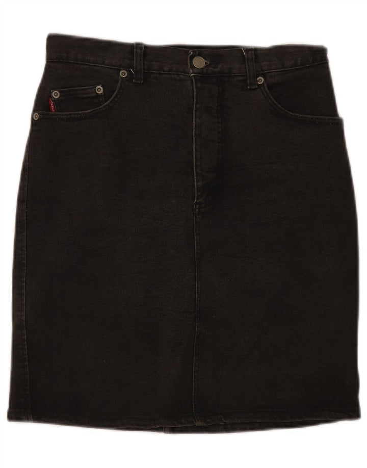 CARRERA Femme Jupe En Jean W28 Coton Noir Moyen