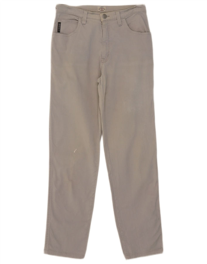 Armani Pantalon décontracté slim pour femme W26 L27 Gris