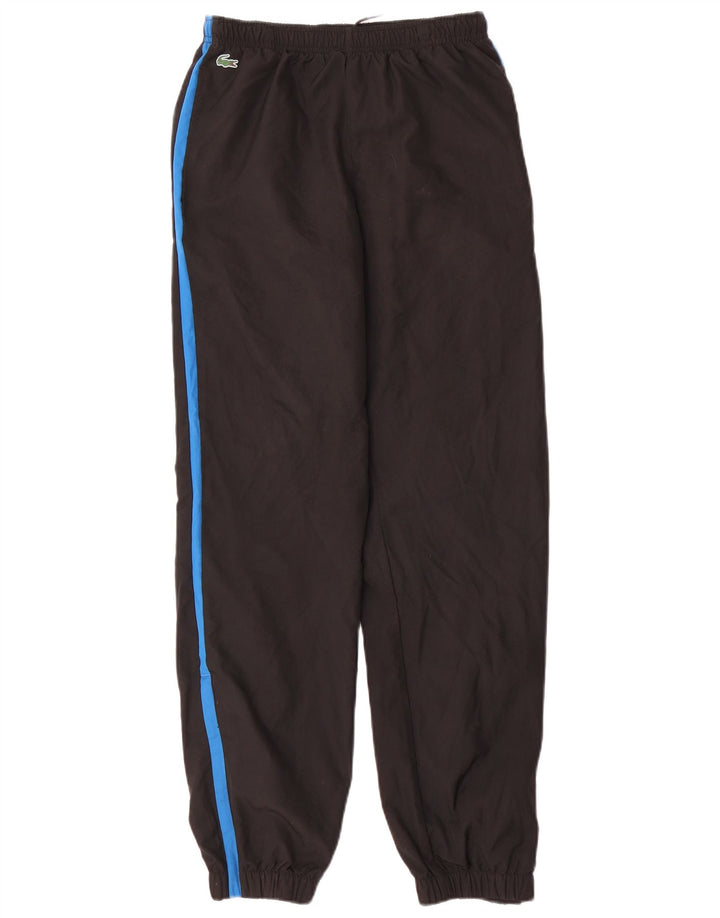 Lacoste Pantalon de survêtement garçon Joggers 15-16 ans Noir Polyester