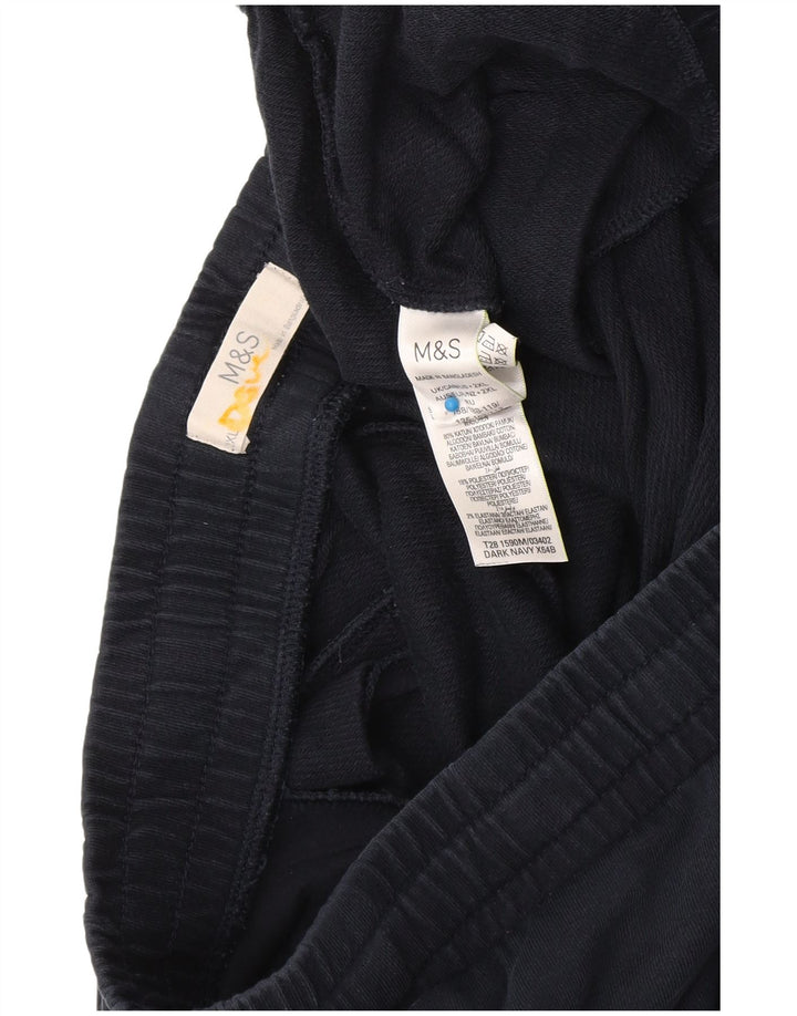 Marks & Spencer Pantalon de survêtement pour homme 2XL Bleu marine Coton