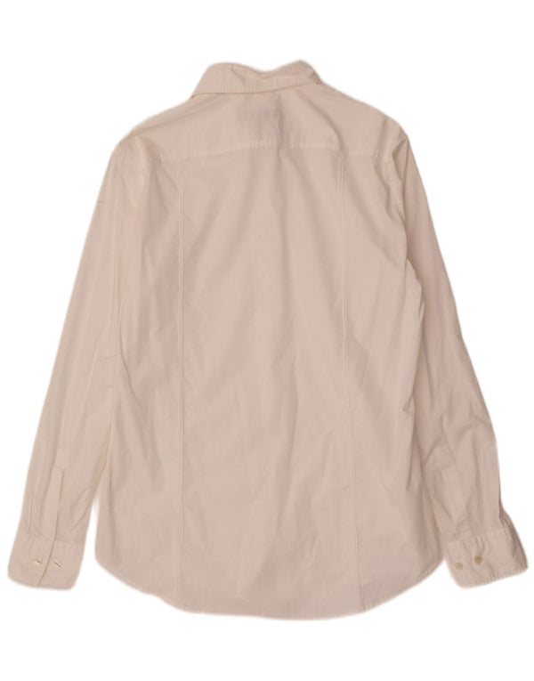 Hugo Boss Chemise Slim Fit Homme Taille 41/42 Grand Coton Blanc