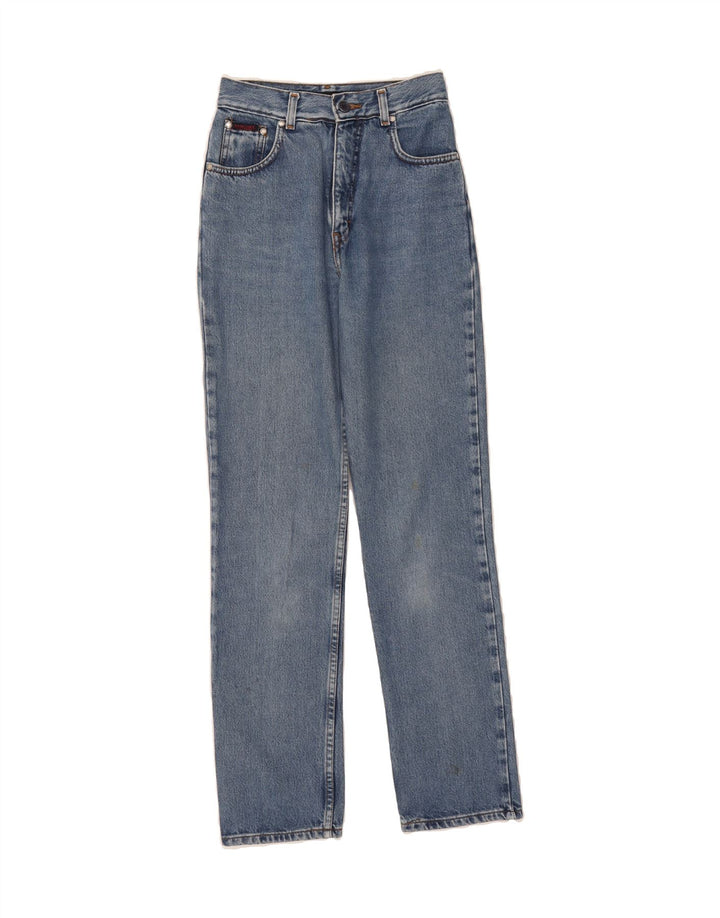 VINTAGE Womens Straight Jeans W26 L30 Blue Cotton Vintage Vintage and Second-Hand Vintage from Messina Hembry 