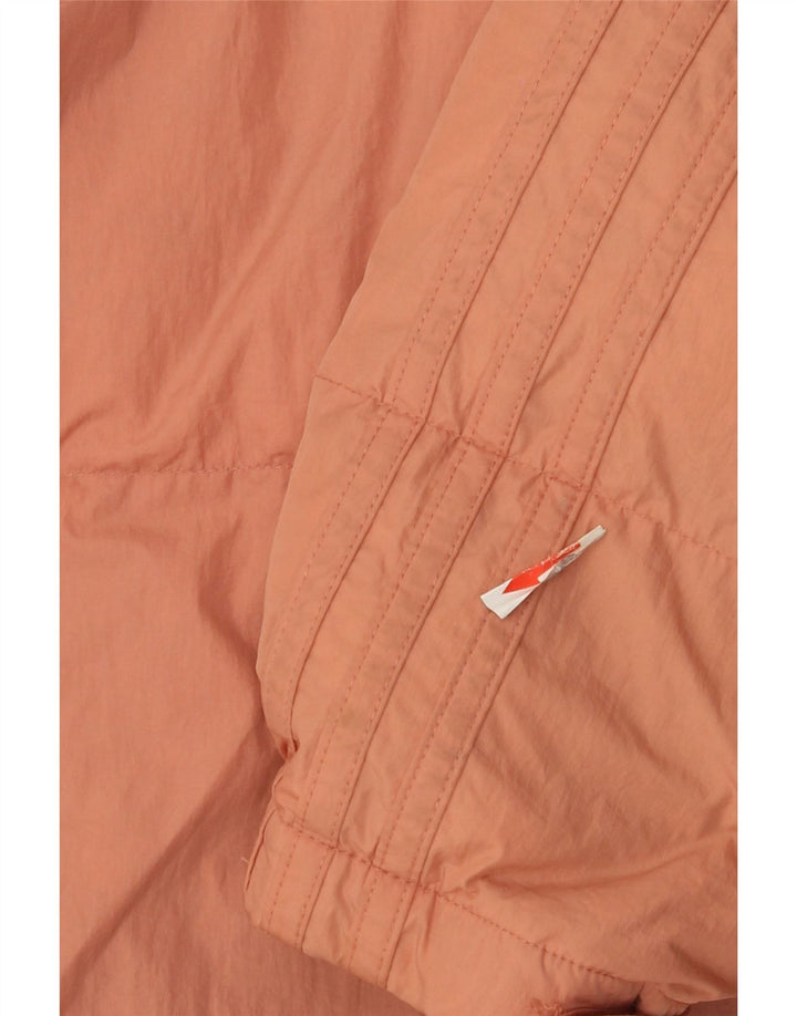Adidas Veste rembourrée pour homme UK 40 Large Orange Nylon