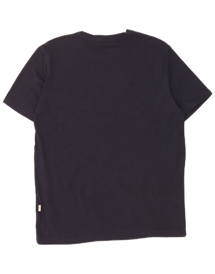 Liu Jo T-Shirt Top Bleu Marine Moyen Homme