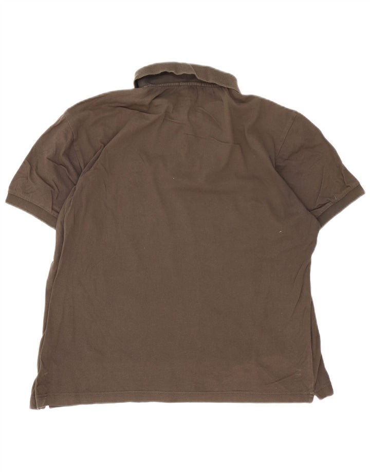 Sergio Tacchini Polo Homme IT 50 Coton Marron Moyen