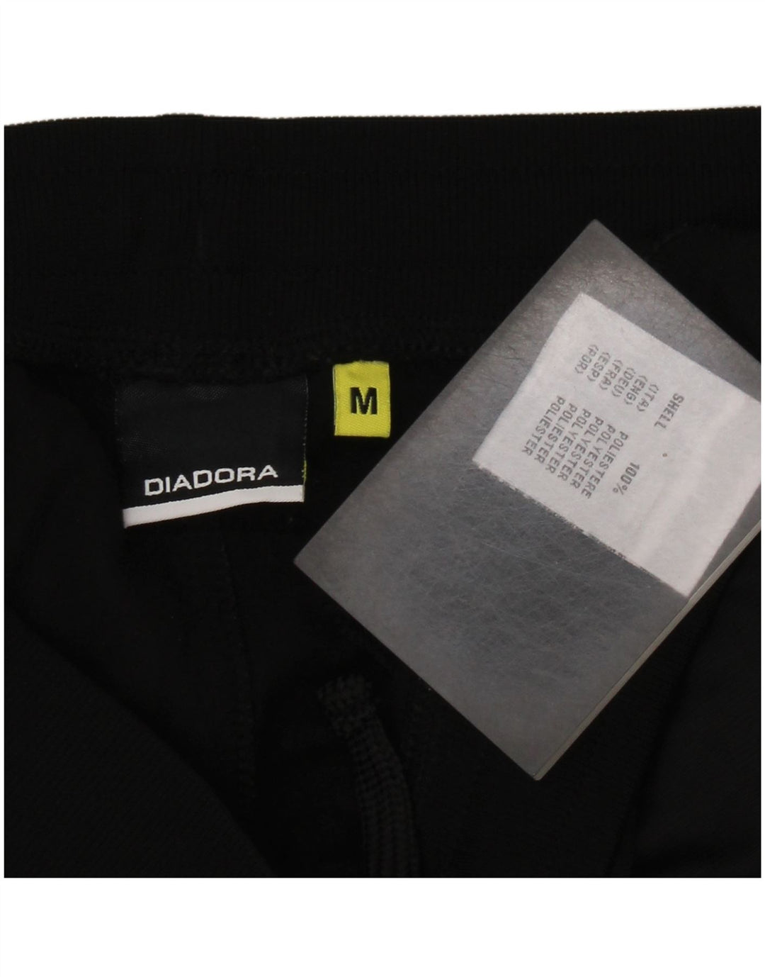 DIADORA Pantalon de survêtement pour femme UK 44 Medium Noir Polyester