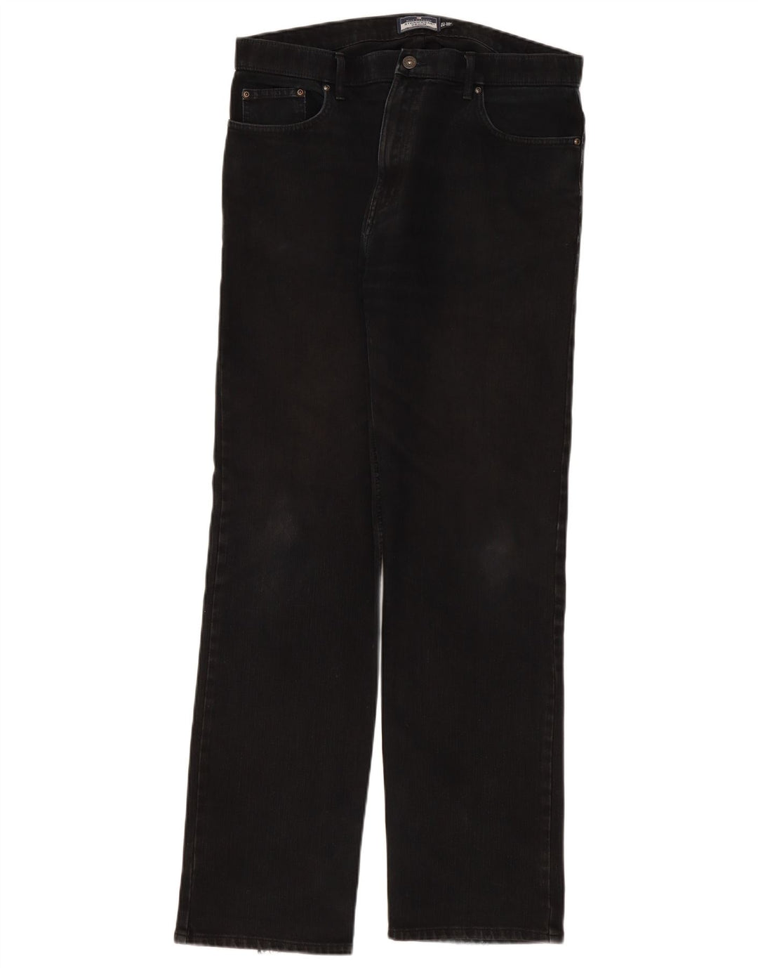 Marks & Spencer Jean droit Blue Harbor homme W36 L33 coton noir