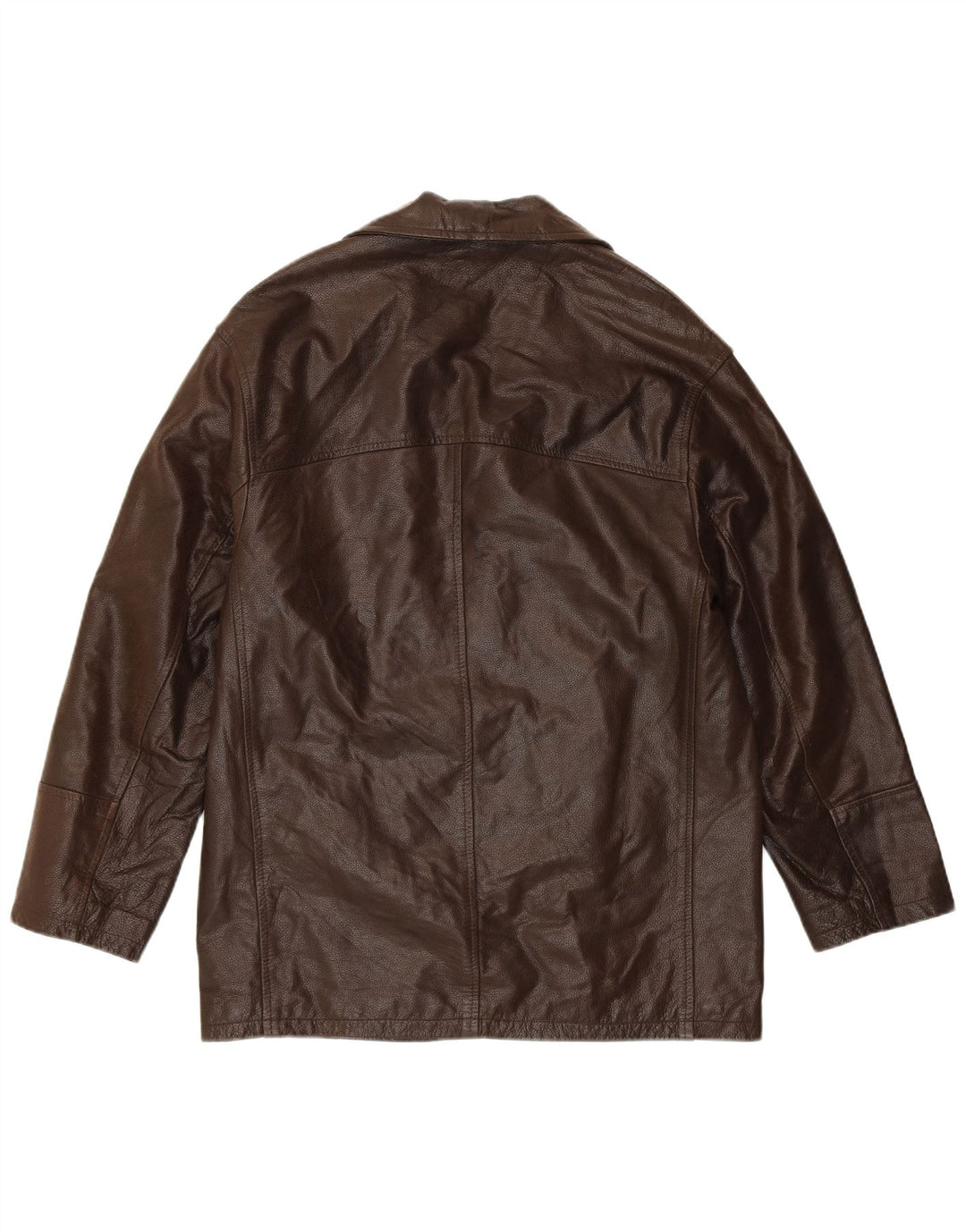 CONBIPEL Veste en Cuir Homme IT 46 Petit Cuir Marron Classique