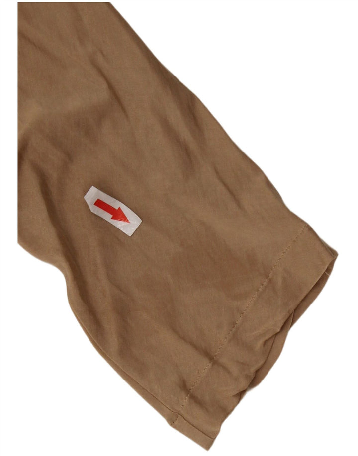 TRUSSARDI Chemisier à manches 3/4 pour femme UK 8 Small Beige