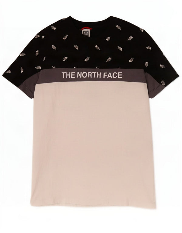 The North Face T-shirt graphique pour garçon 14-15 ans XL Blanc Colourblock