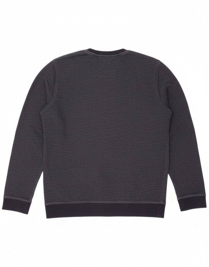 Calvin Klein Jeans Sweat-Shirt Graphique Homme Bleu Marine Moyen