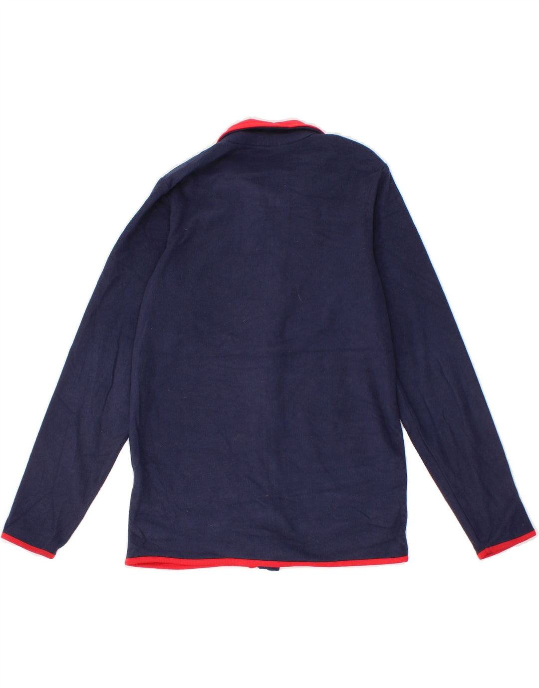 MOUNTAIN WAREHOUSE Boys Fleece Jacket 11-12 Years Navy Blue Polyester Vintage Mountain Warehouse and Second-Hand Mountain Warehouse from Messina Hembry 