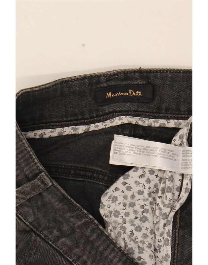 Massimo Dutti Jean Slim Femme W29 L33 Gris Coton