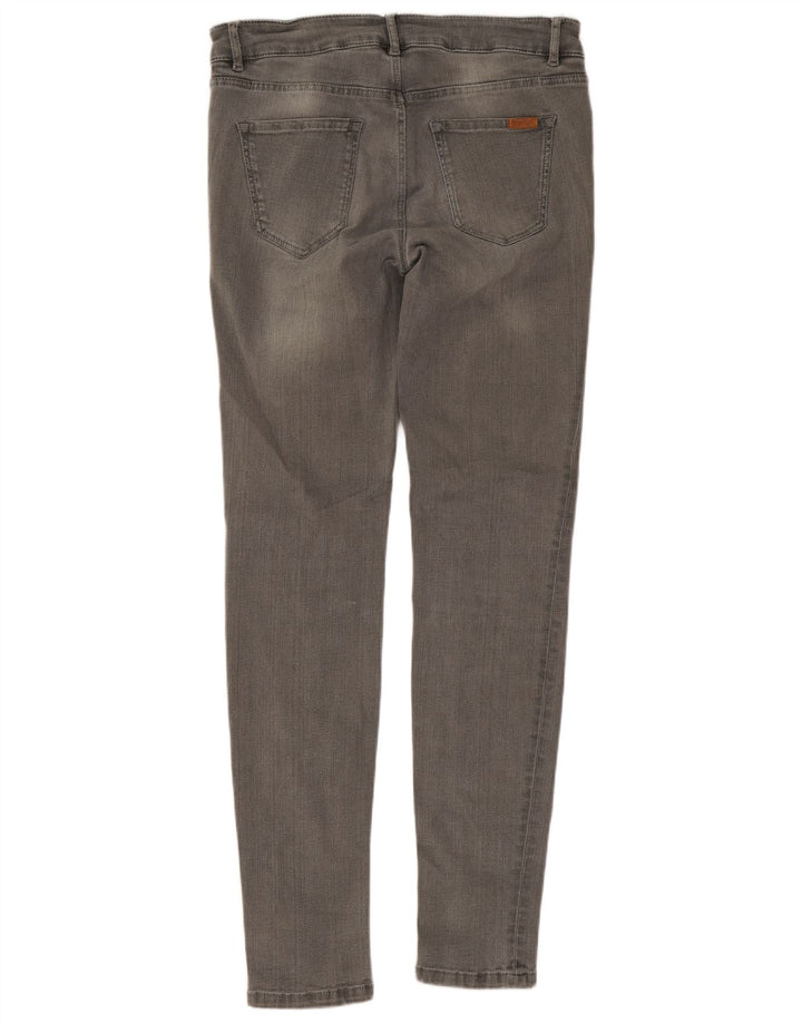 Massimo Dutti Jean skinny pour femme EU 38 Medium W28 L29 Gris