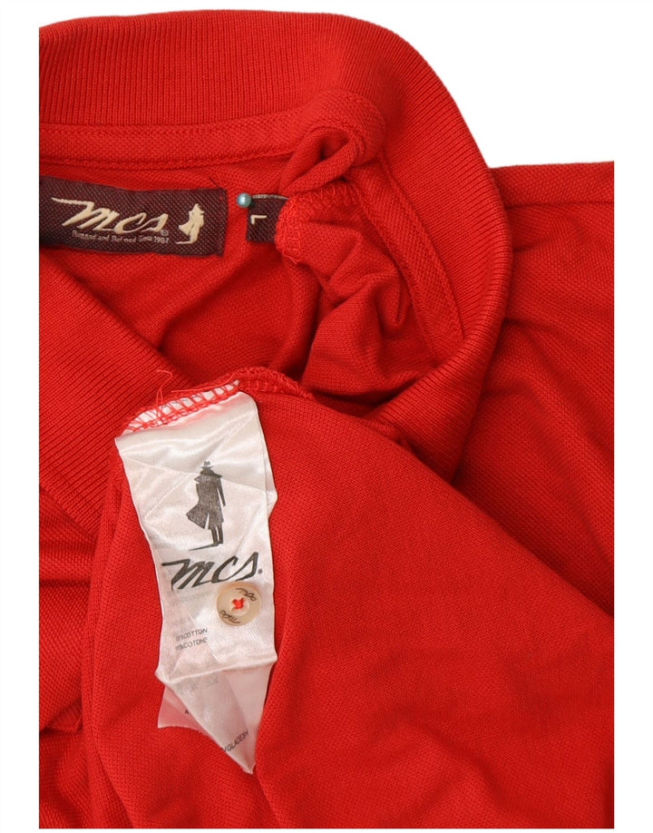 Marlboro Classics Polo Homme Grand Rouge Coton