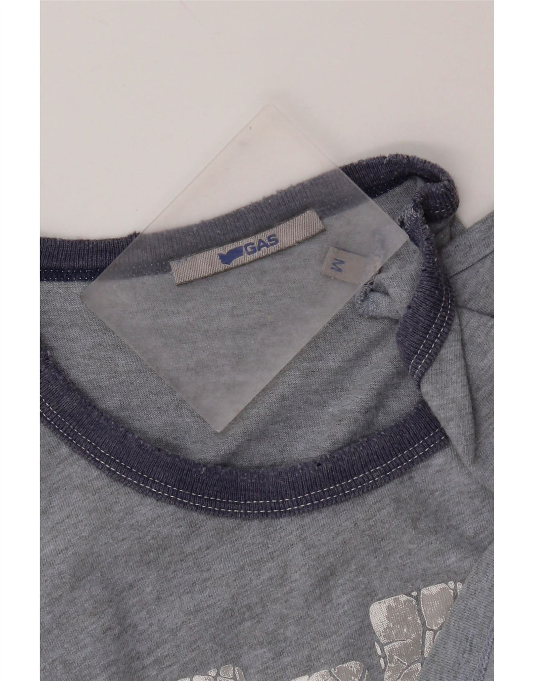 Gas T-shirt graphique pour femme UK 14 Gris moyen