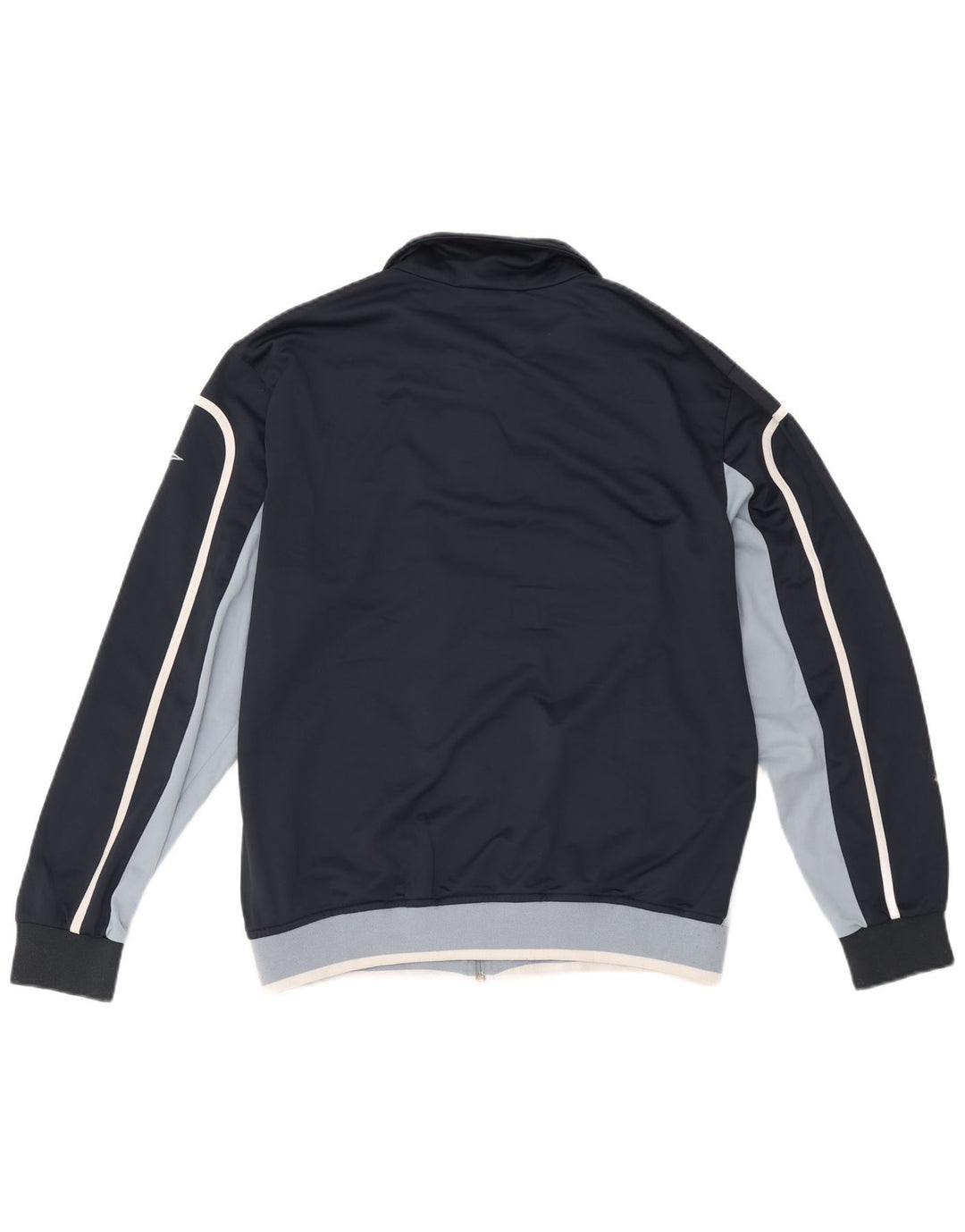 Umbro Veste de survêtement pour femme UK 18 XL Bleu marine Colorblock Polyester