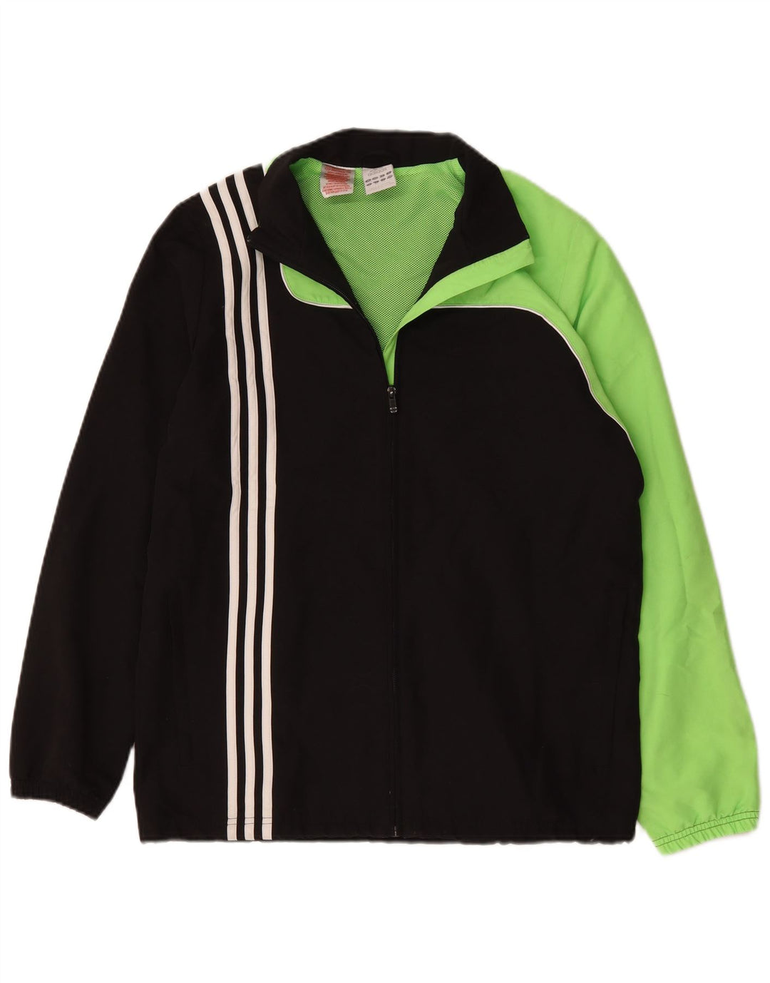 Adidas Veste de Survêtement Garçon 15-16 ans Noir Colourblock Polyester