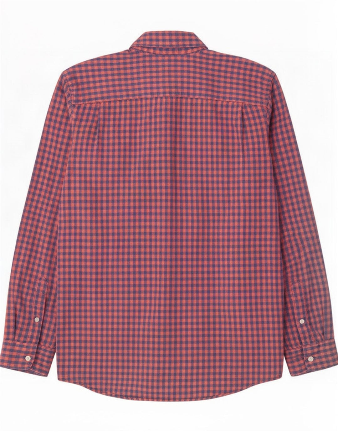 Gap Chemise cintrée pour hommes, grand coton vichy rouge