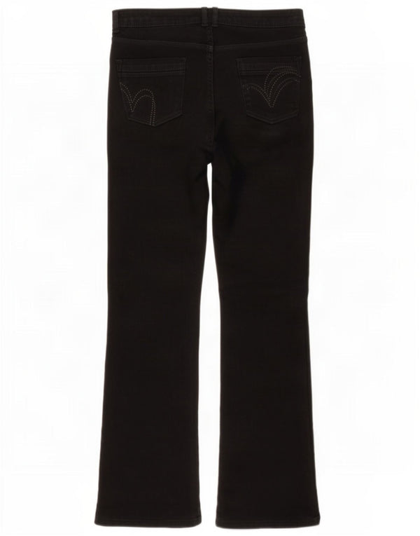 Marks & Spencer Jean bootcut Per Una pour femme UK 14 Large W32 L30 Noir