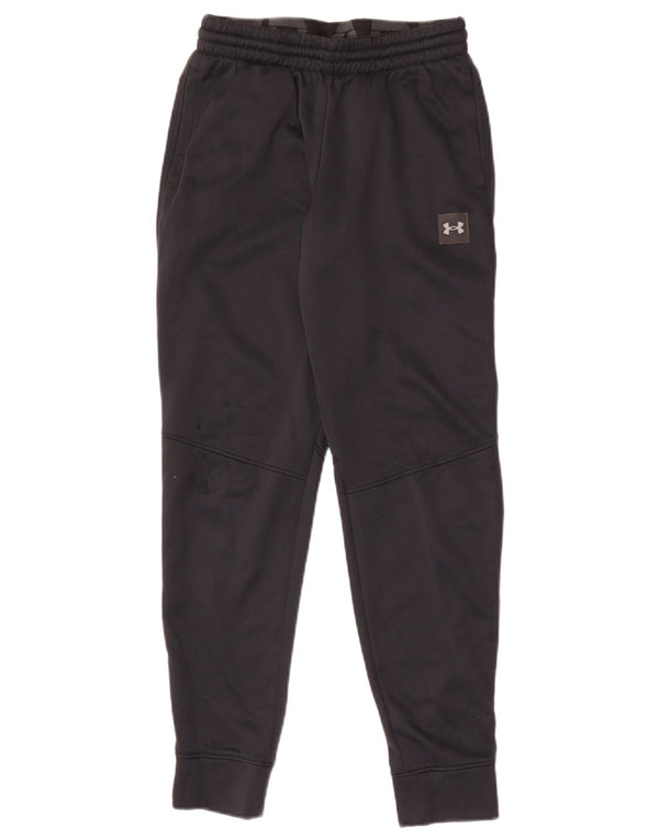 Under Armour Pantalon de survêtement pour garçon 11-12 ans Large Noir