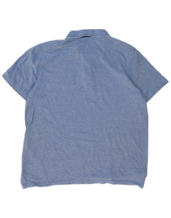 Crew Clothing Polo Homme 2XL Bleu Coton