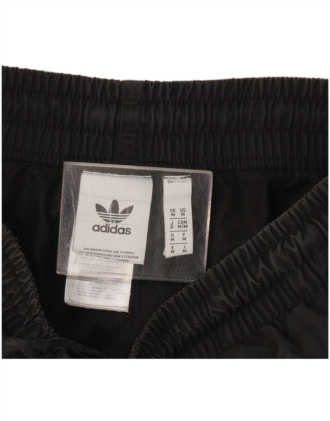 Adidas Short de sport pour homme en polyester noir moyen