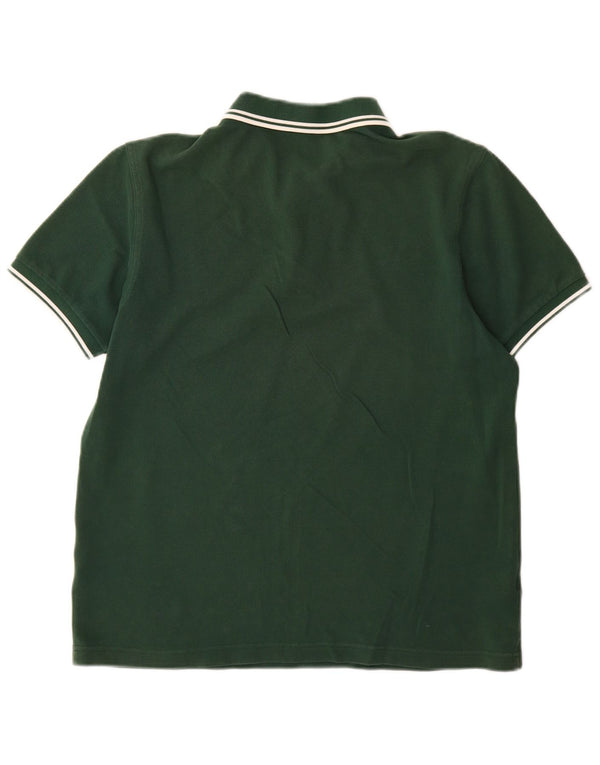 Fred Perry Polo Homme Vert Moyen Coton