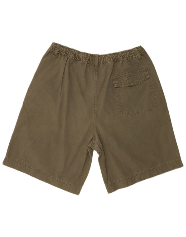 Zara Short Chino Homme Large W34 Kaki Coton