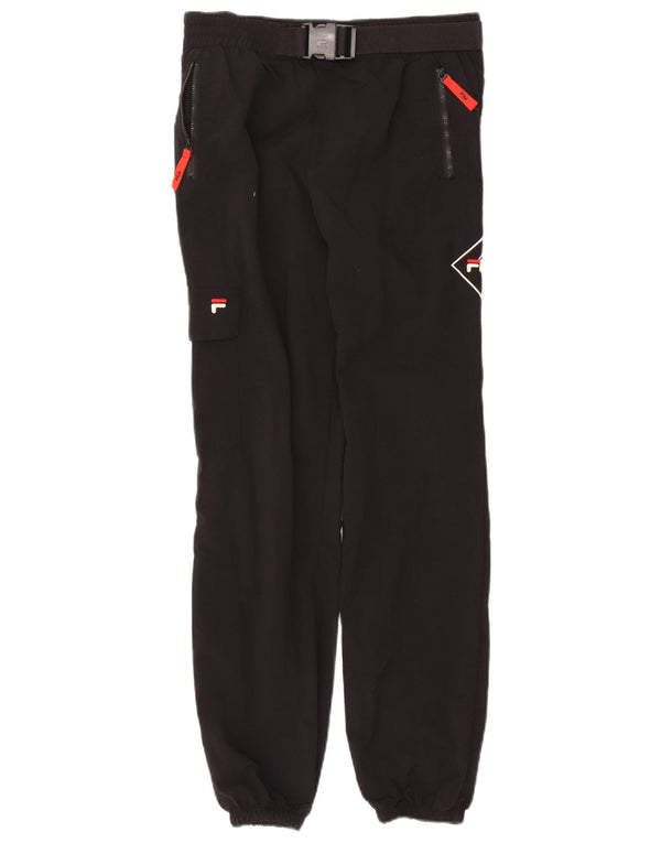 Fila Pantalon de Survêtement Graphic Cargo Homme Noir Moyen Nylon