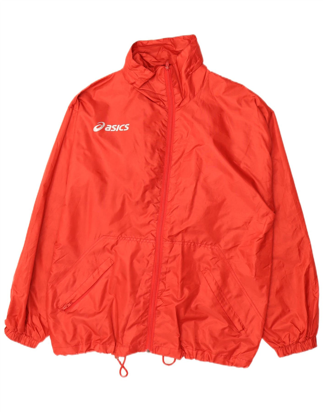 ASICS Veste de pluie pour homme UK 36 Small Rouge Polyester