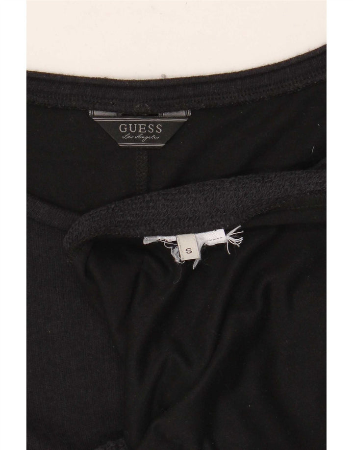 Guess Haut surdimensionné à manches longues pour femme UK 10 Small Noir