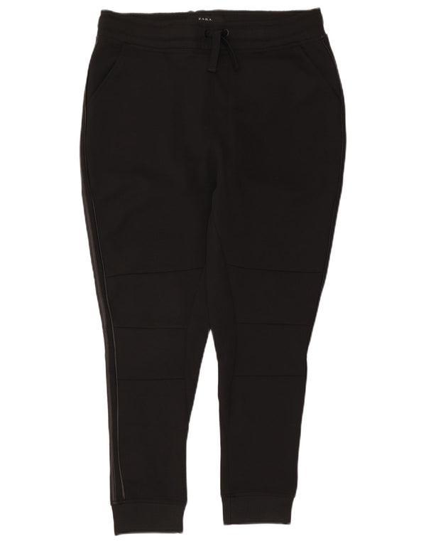 Pantalon de survêtement pour femme ZARA Joggers UK 18 XL Coton noir
