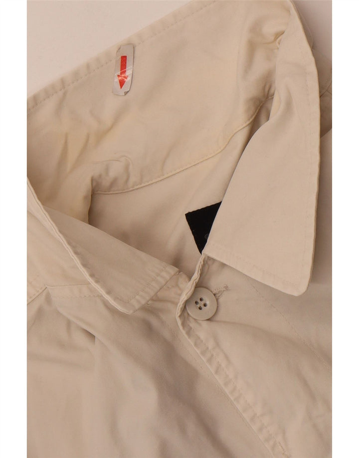 Gas Veste Bomber Homme UK 42 XL Coton Blanc Cassé